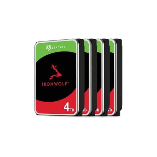 HD SEAGATE IRONWOLF SATA3 4TB 3.5" 5900 RPM  256mb cache 24x7 - NAS HDD - ST4000VN006 - Gar. 3 anni - Disponibile in 2-4 giorni lavorativi SEGATE