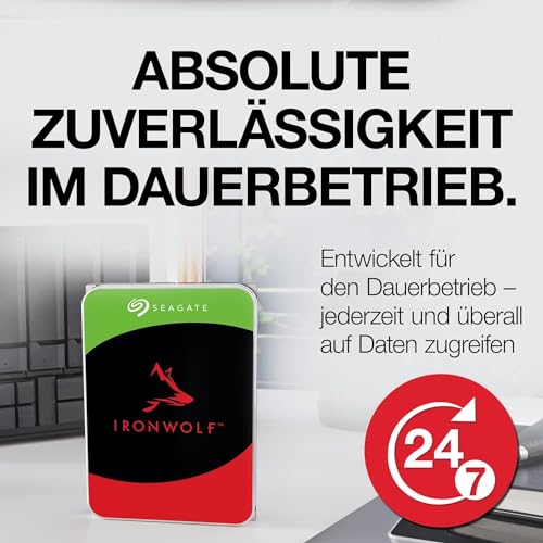 HD SEAGATE IRONWOLF SATA3 4TB 3.5" 5900 RPM  256mb cache 24x7 - NAS HDD - ST4000VN006 - Gar. 3 anni - Disponibile in 2-4 giorni lavorativi SEGATE