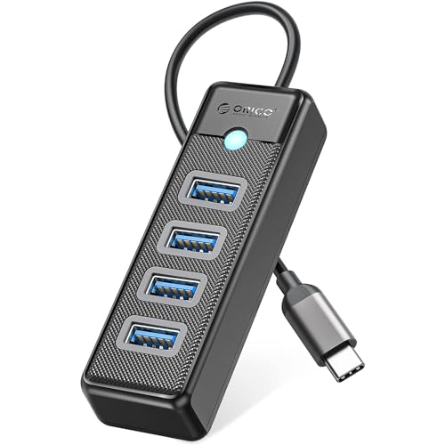 Orico PW4U-C3 HUB USB-C to 4*USB Nero - Disponibile in 2-4 giorni lavorativi Orico