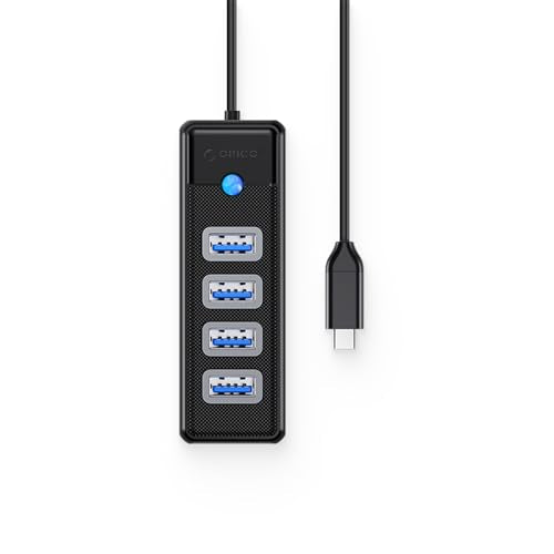 Orico PW4U-C3 HUB USB-C to 4*USB Nero - Disponibile in 2-4 giorni lavorativi Orico