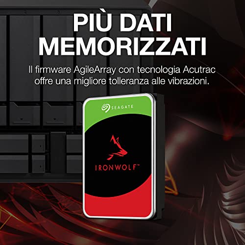 HD SEAGATE IRONWOLF SATA3 4TB 3.5" 5900 RPM  256mb cache 24x7 - NAS HDD - ST4000VN006 - Gar. 3 anni - Disponibile in 2-4 giorni lavorativi SEGATE