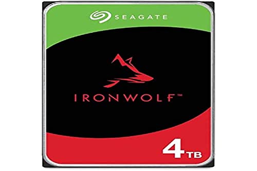 HD SEAGATE IRONWOLF SATA3 4TB 3.5" 5900 RPM  256mb cache 24x7 - NAS HDD - ST4000VN006 - Gar. 3 anni - Disponibile in 2-4 giorni lavorativi SEGATE