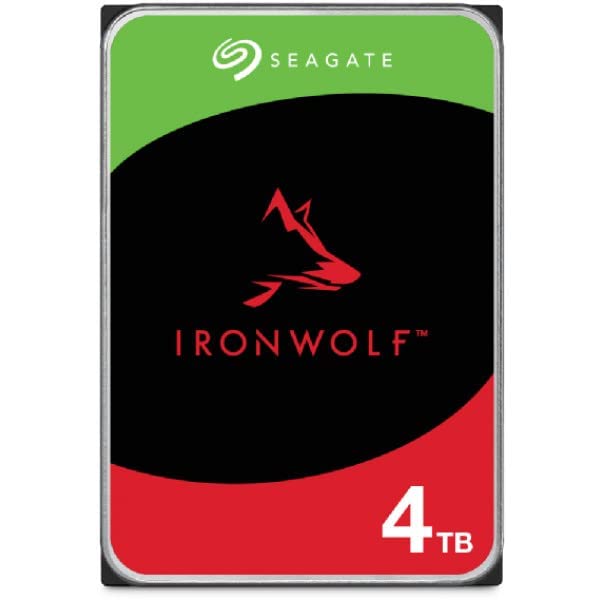 HD SEAGATE IRONWOLF SATA3 4TB 3.5" 5900 RPM  256mb cache 24x7 - NAS HDD - ST4000VN006 - Gar. 3 anni - Disponibile in 2-4 giorni lavorativi SEGATE