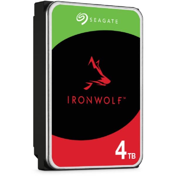 HD SEAGATE IRONWOLF SATA3 4TB 3.5" 5900 RPM  256mb cache 24x7 - NAS HDD - ST4000VN006 - Gar. 3 anni - Disponibile in 2-4 giorni lavorativi SEGATE