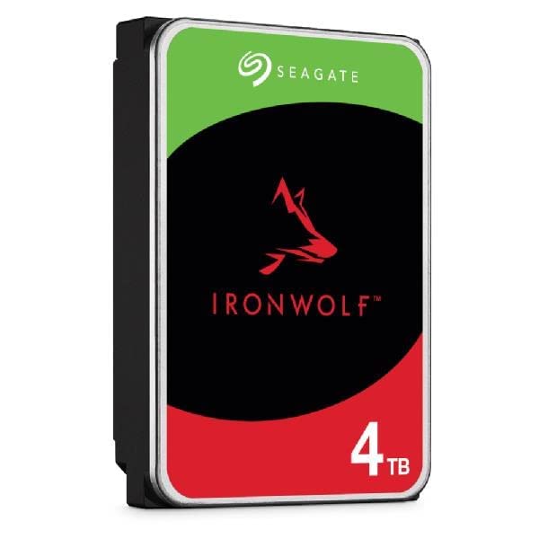 HD SEAGATE IRONWOLF SATA3 4TB 3.5" 5900 RPM  256mb cache 24x7 - NAS HDD - ST4000VN006 - Gar. 3 anni - Disponibile in 2-4 giorni lavorativi SEGATE