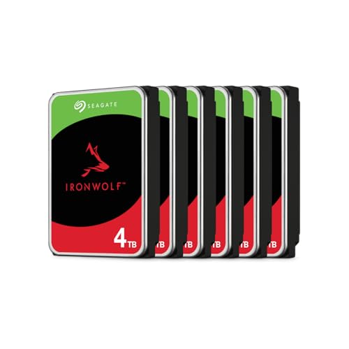 HD SEAGATE IRONWOLF SATA3 4TB 3.5" 5900 RPM  256mb cache 24x7 - NAS HDD - ST4000VN006 - Gar. 3 anni - Disponibile in 2-4 giorni lavorativi SEGATE