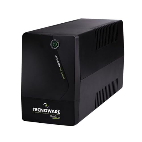 Tecnoware UPS Gruppo Di Continuità 800VA Era Plus 800 2 Uscite Schuko FGCERAPL802SCH GameSIDE&Tech