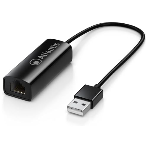 Atlantis Land A02-UTL20 Adattatore Ethernet LAN - USB2.0 - Nero Atlantis Land