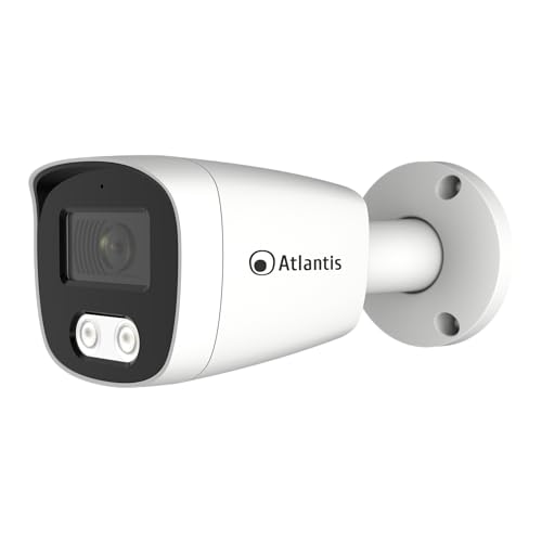 VIDEOCAMERA ATLANTIS ULTRAPLEX A11-UX826A-BP IP PoE Bullet 3Mpx 1920x1080 H.264/H.265 20fps 1/2.9" CMOS IR 2 Array led 15mt - Disponibile in 2-4 giorni lavorativi ATLANTIS