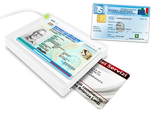 Atlantis Land Lettore Combo CIE 3.0 + CNS/CRS/TS - Disponibile in 2-4 giorni lavorativi Atlantis Land