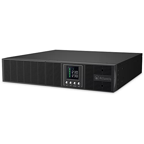 UPS ATLANTIS A03-OP2002P-RC Server Online PRO 2000VA (1800W) Tower/Rack-2U 4 batt. USB/RS232/EPO 8xIEC Slot SNMP (A03-SNMP2-IN) - Disponibile in 2-4 giorni lavorativi ATLANTIS
