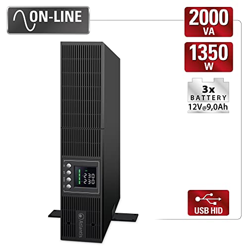 Atlantis Server Rack 2003 UPS Online 2000VA/1350W 8xIEC Atlantis Land