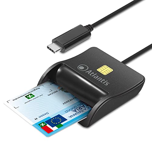 Atlantis Land Smart Card Reader CNS/CRS - Disponibile in 2-4 giorni lavorativi Atlantis Land