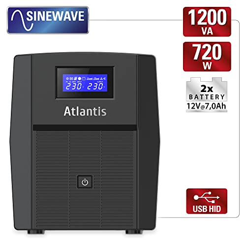 Atlantis Host-Power 1503 UPS Line interactive 1200VA/720W 3xIEC Atlantis Land