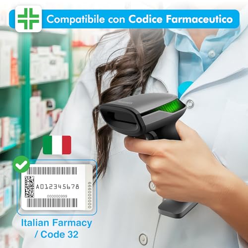 Atlantis LD230 Pro Wireless Lettore Barcode Wireless Atlantis Land