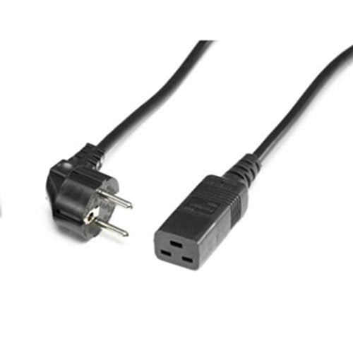 Digitus Cavo alimentazione spina Schuko 90 gradi/C19 2m - Disponibile in 2-4 giorni lavorativi DIGITUS