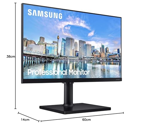 Samsung Monitor Business T45F 24" 75Hz IPS FullHD 5ms Pivot FreeSync USB HDMI/DP - Disponibile in 2-4 giorni lavorativi Samsung