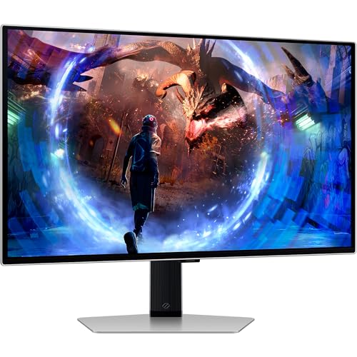 Samsung Odyssey OLED G6 G60SD Monitor 27" OLED 360Hz QHD 0.03ms Pivot  Hub USB 2*HDMI/DisplayPort - Disponibile in 2-4 giorni lavorativi Samsung