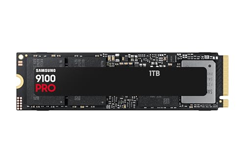 Samsung 9100 PRO SSD 1TB M.2 NVME PCIe 5.0 14700/13300 MB/s - Disponibile in 2-4 giorni lavorativi Samsung