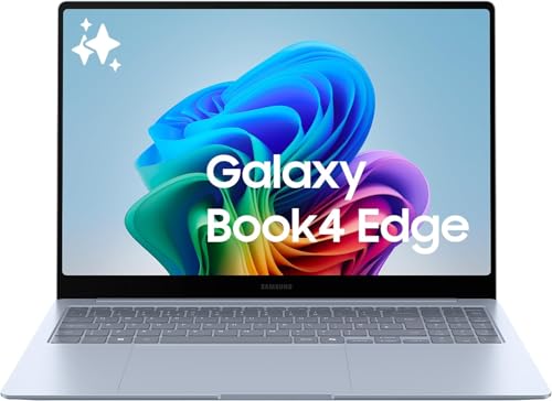 Samsung Galaxy Book4 Edge Snapdragon X Elite 16GB Qualcomm Adreno 512GB 16" WQXGA+  Windows 11 - Disponibile in 2-4 giorni lavorativi Samsung