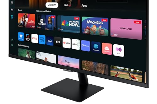 Samsung Smart Monitor M7 M70D 32" VA 60Hz 4K 4ms Multimediale SmartThings Hub USB 2*HDMI - Disponibile in 2-4 giorni lavorativi Samsung