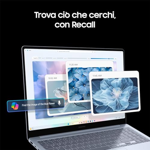 Samsung Galaxy Book4 Edge Snapdragon X Elite 16GB Qualcomm Adreno 512GB 16" WQXGA+  Windows 11 - Disponibile in 2-4 giorni lavorativi Samsung