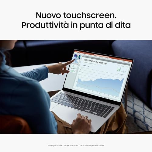 Samsung Galaxy Book4 Pro Intel Core Ultra 7 155H 16GB Intel Arc Graphics 1TB 14" WQXGA+  Win Pro 11 - Disponibile in 2-4 giorni lavorativi Samsung