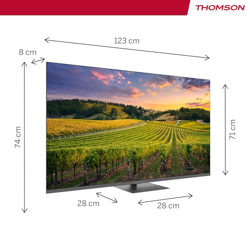 Thomson 55QG5C14 Smart TV 55" QLED 4K Ultra HD 4*HDMI/3*USB - Disponibile in 2-4 giorni lavorativi THOMSON