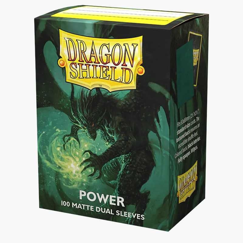 DRAGON SHIELD Dual Matte Sleeves - Power (100 Sleeves) - Disponibile in 2/3 giorni lavorativi Dragon Shield