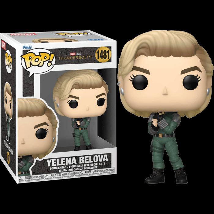 FUNKO POP Marvel: Thunderbolts - Yelena Belova 9 cm - Disponibile in 2/3 giorni lavorativi Funko