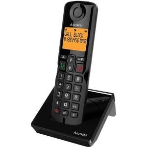 Telefono Cordless Alcatel S280 Solo Black - Disponibile in 2-3 giorni lavorativi Alcatel