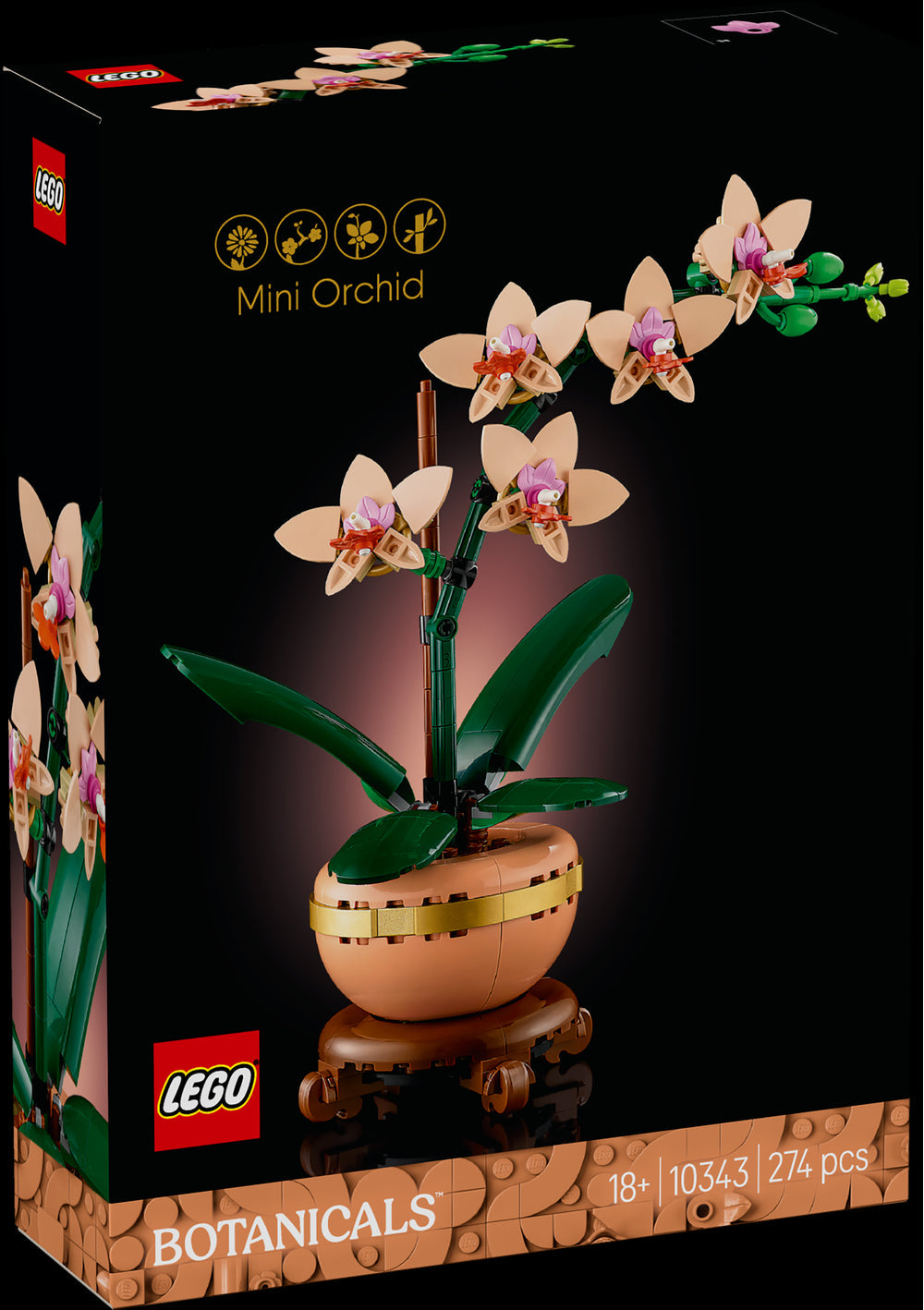 LEGO 10343 BOTANICALS - Mini-orchidea LEGO