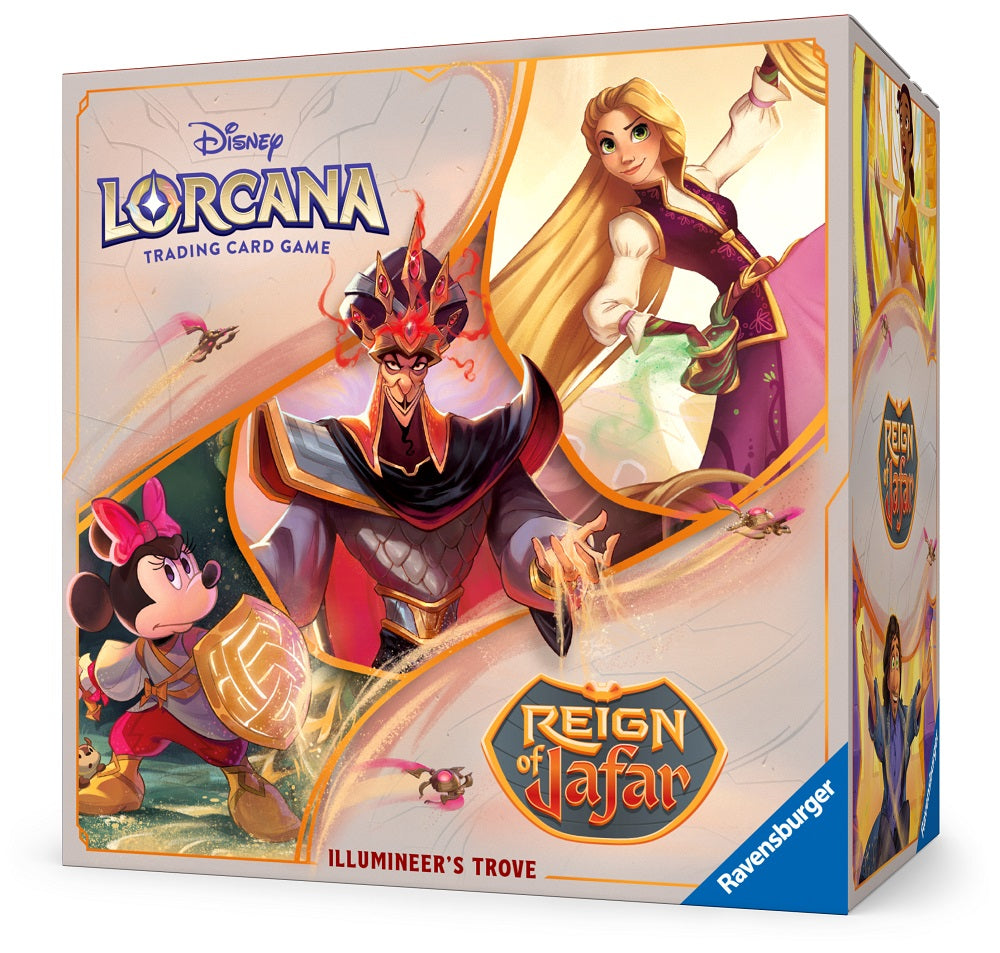 RAVENSBURGER DISNEY: LORCANA - SET 8 REIGN OF JAFAR ILLUMINEERS TROVE - ENG - Disponibile in 2/3 giorni lavorativi Ravensburger TCG