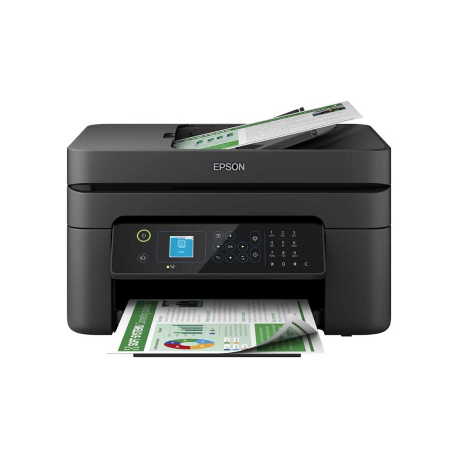 MULTIFUNZIONE EPSON Workforce WF-2930DWF A4 4INK 33/18PPM 100FF DUPLEX LCD FAX ADF WiFi USB2.0 Epson Connect EPSON