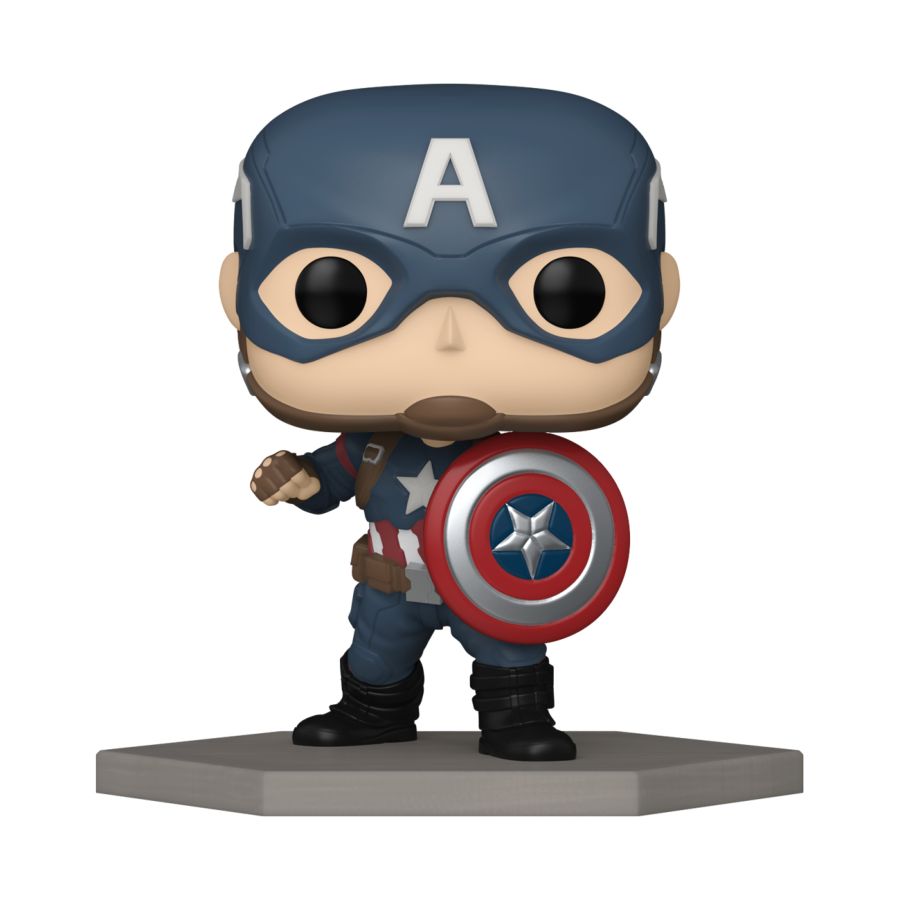 FUNKO POP  Marvel: Civil War - 1200 Captain America w/Shield (Exclusive) 9 cm Funko