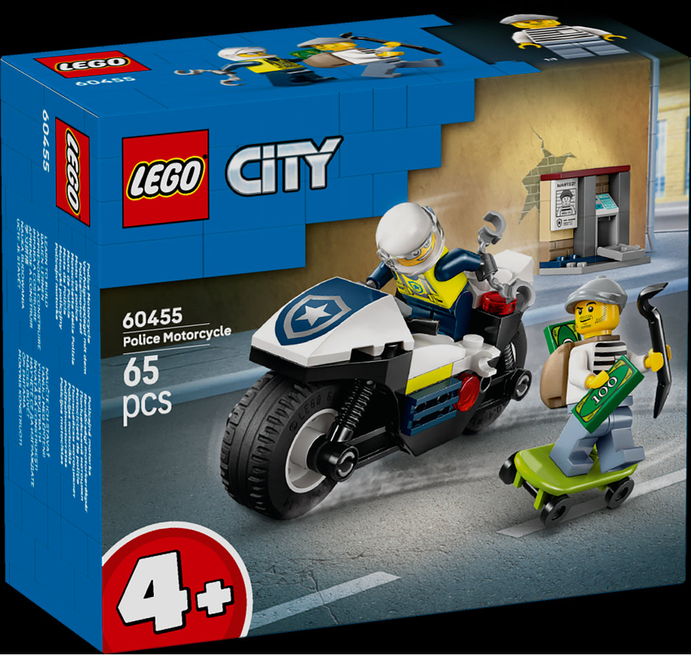 LEGO 60455 Inseguimento della moto della Polizia - Disponibile in 2/3 giorni lavorativi LEGO