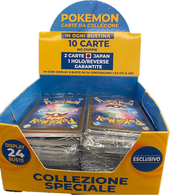 POKEMON - Box Collezione Speciale (display da 24 buste) - Disponibile in 2/3 giorni lavorativi GED