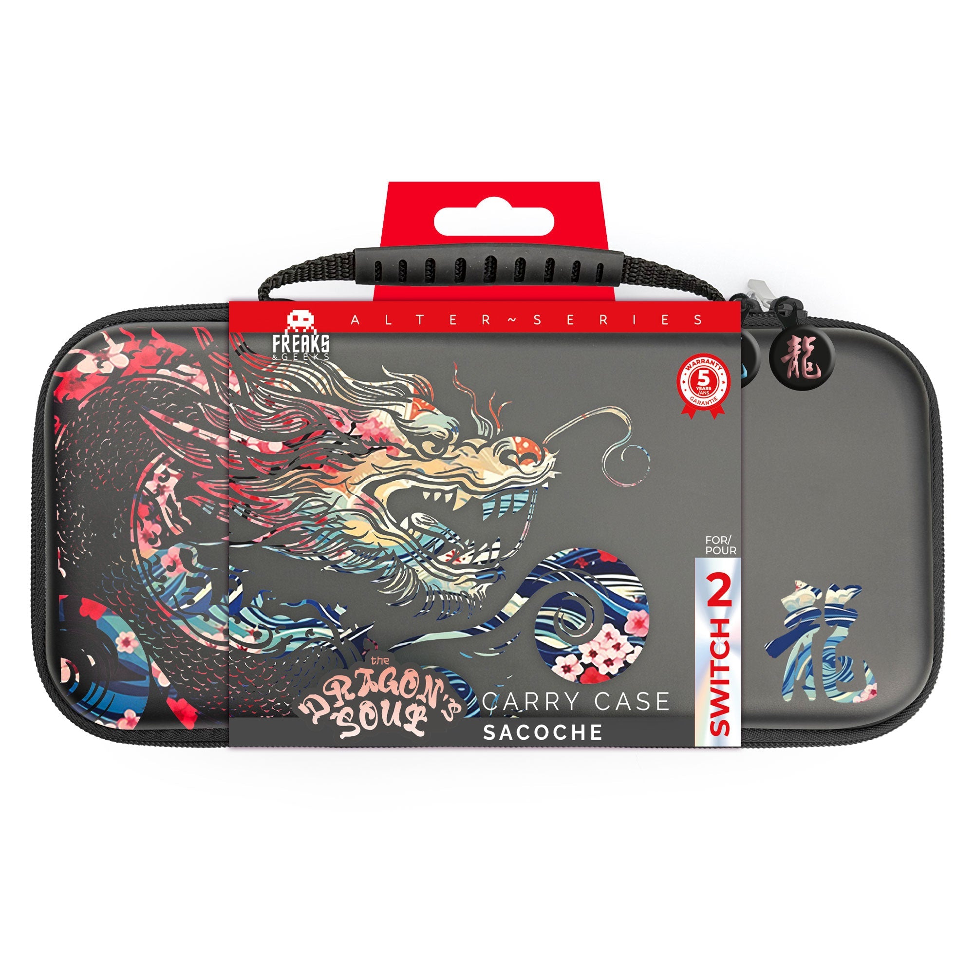 Switch 2 FREAKS AND GEEKS Case for Switch 2 / Switch / Oled - Alter Series - Disponibile in 2/3 giorni lavorativi Trade Invaders