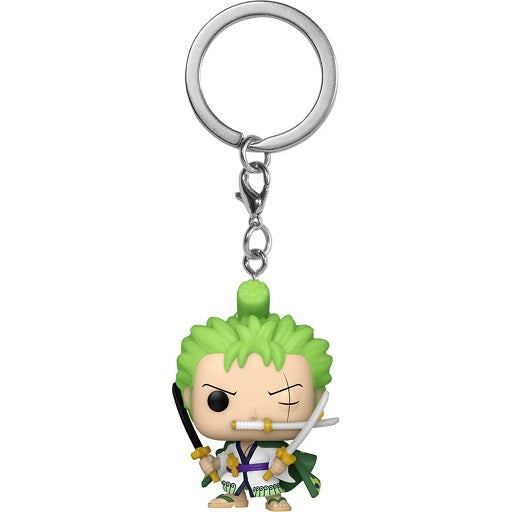 FUNKO POP  One Piece - Portachiavi Roronoa Zoro 4 cm Funko