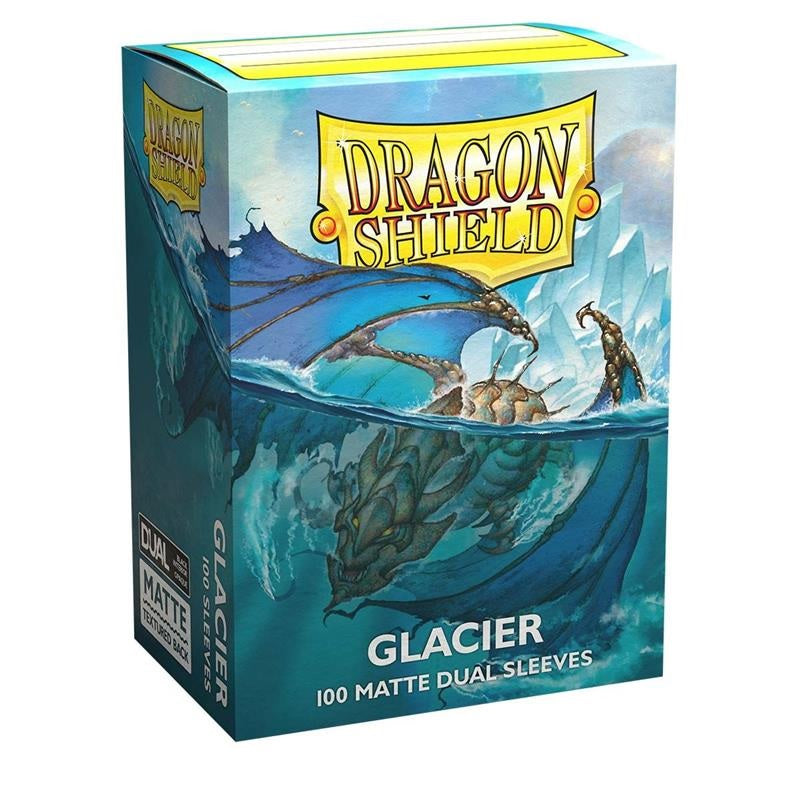 DRAGON SHIELD Dual Matte Sleeves - Glacier 'Miniom' (100 Sleeves) - Disponibile in 2/3 giorni lavorativi Dragon Shield