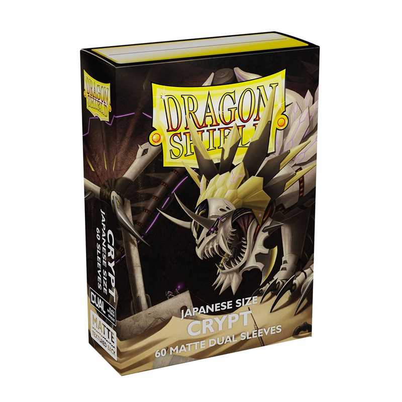 DRAGON SHIELD Small Sleeves - Japanese Matte Dual Crypt 'Neonen' (60 Sleeves) - Disponibile in 2/3 giorni lavorativi Dragon Shield