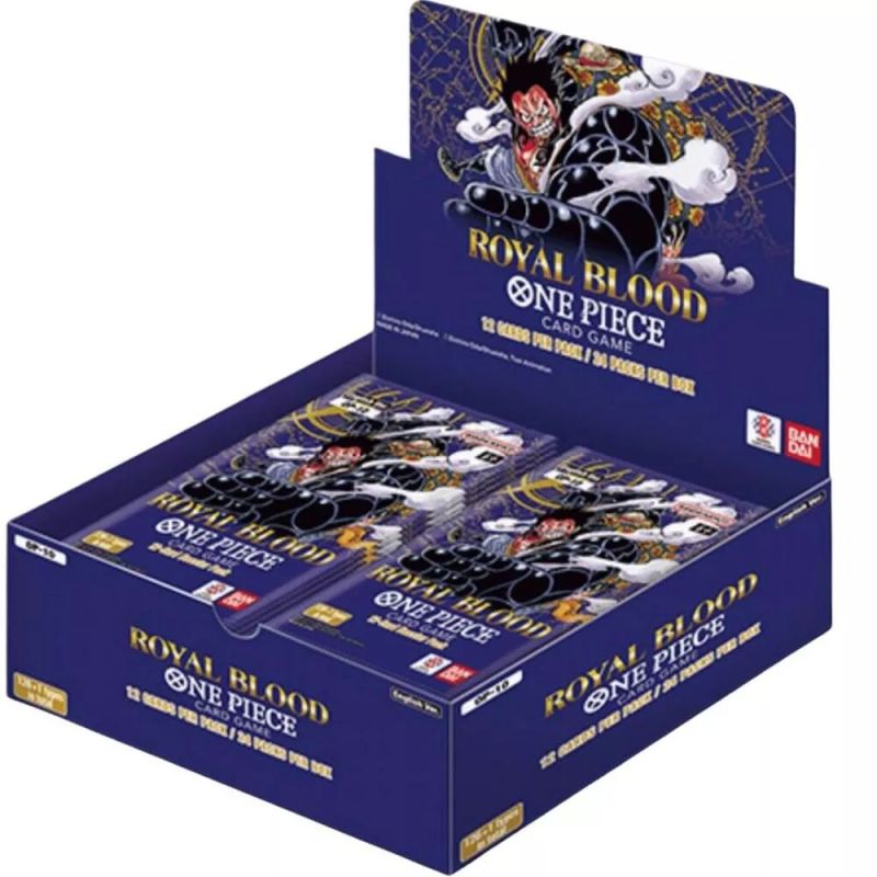 BANDAI ONE PIECE CARD GAME - OP-10 Royal Blood Box (display 24 buste) - ENG - Disponibile in 2/3 giorni lavorativi Bandai TCG