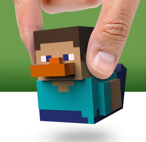 NUMSKULL  Minecraft Tubbz MINI Steve Numskull