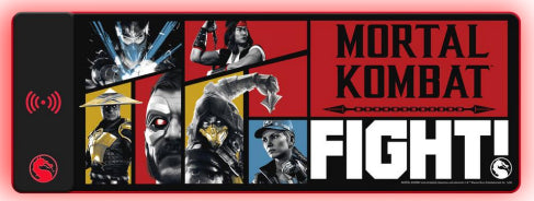 NUMSKULL  Mortal Kombat - Oversize Gaming Mat & Mobile Charger Numskull