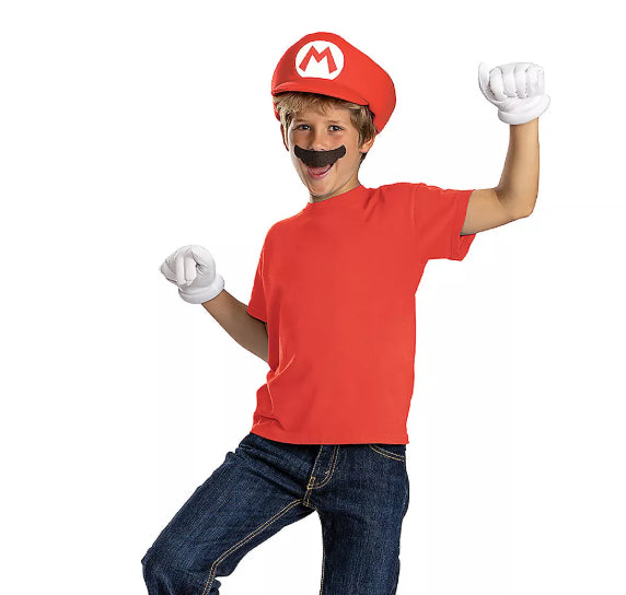 NINTENDO - SUPER MARIO BROS.Mario Elevated Child Accessory Kit GED