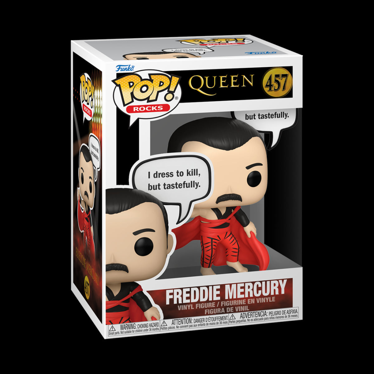 FUNKO POP Sayings: Freddie Mercury 9 cm - Disponibile in 2/3 giorni lavorativi Funko