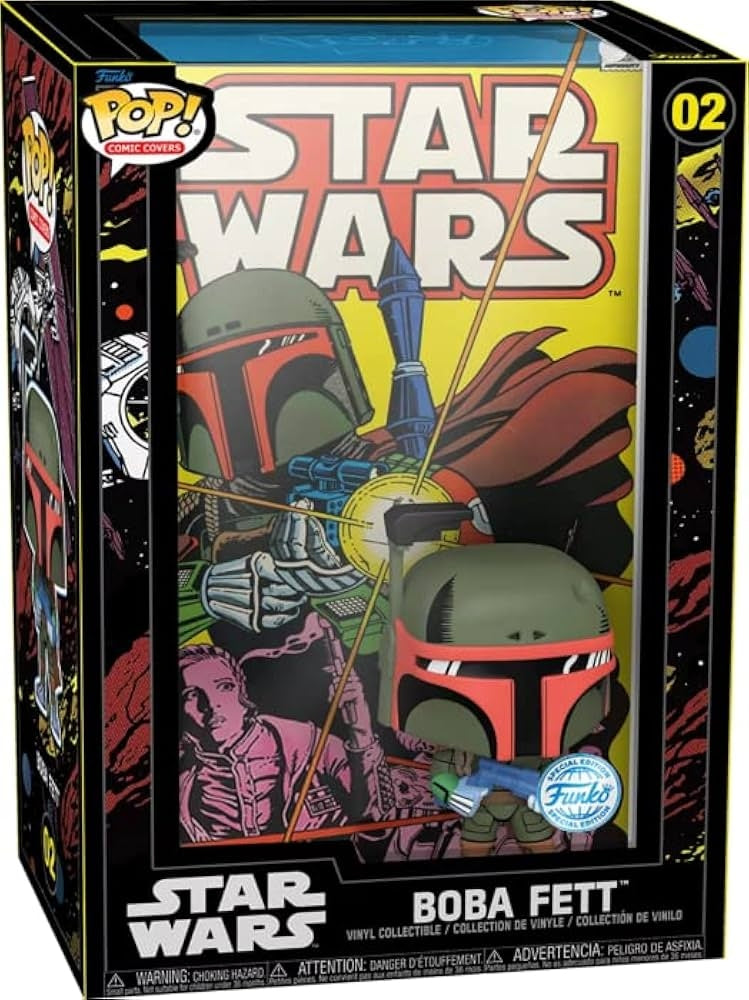 FUNKO POP Cover: Star Wars - 02 Boba Fett (Exclusive) - Disponibile in 2/3 giorni lavorativi Funko