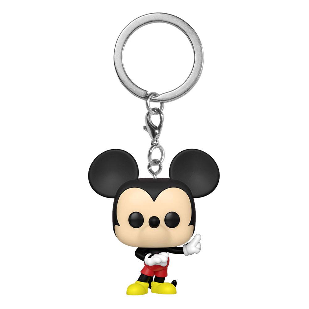 FUNKO POP  Disney: Mickey & Friends - Portachiavi Mickey 4 cm - Disponibile in 2/3 giorni lavorativi Funko