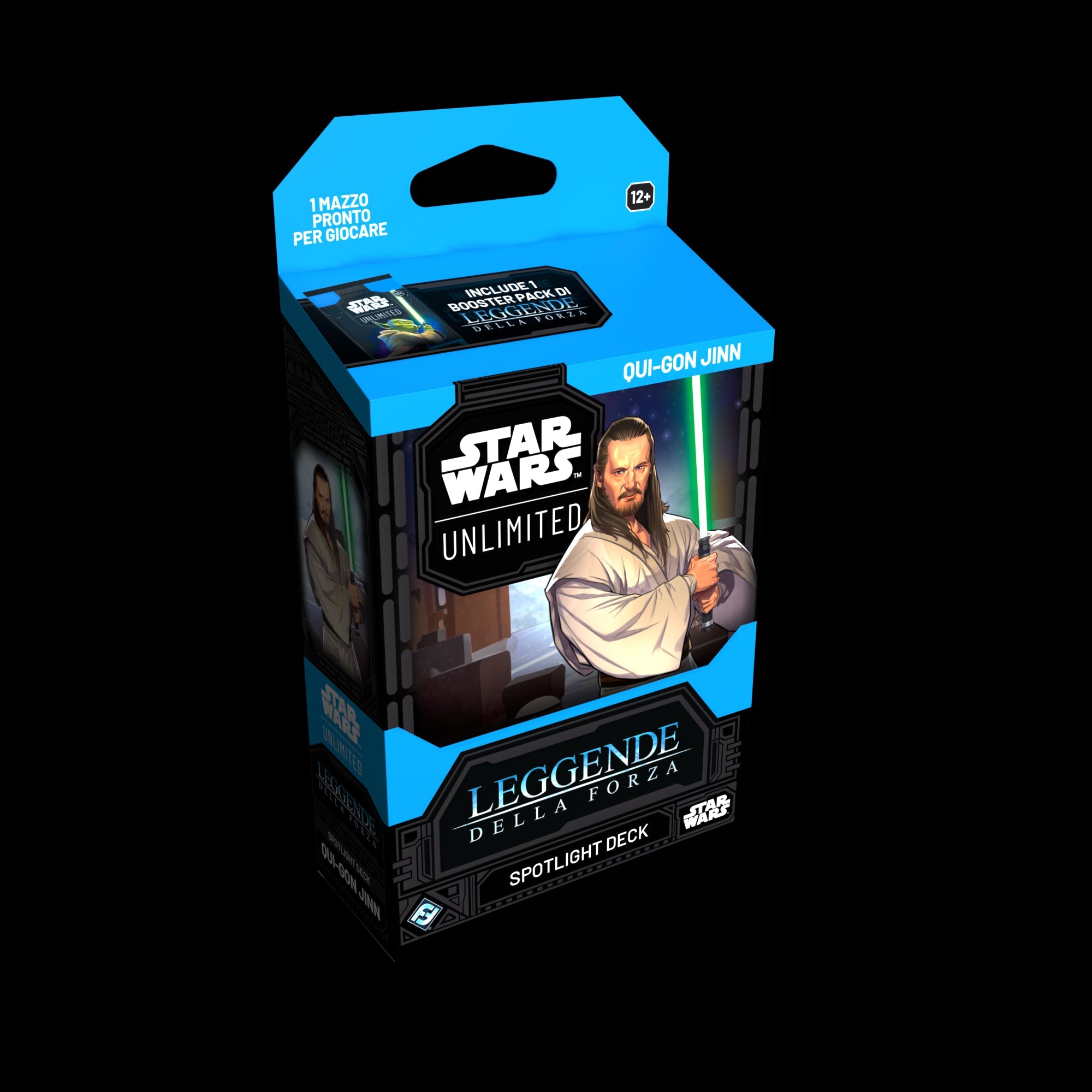 ASMODEE - STAR WARS UNLIMITED - LEGGENDE DELLA FORZA - DECK: QUI-GON JINN ITA - Disponibile in 2/3 giorni lavorativi Asmodee