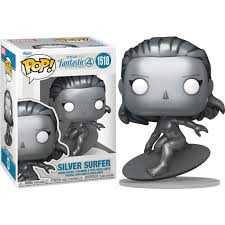 FUNKO POP Marvel: The Fantastic Four S1- Silver Surfer 9 cm - Disponibile in 2/3 giorni lavorativi Funko